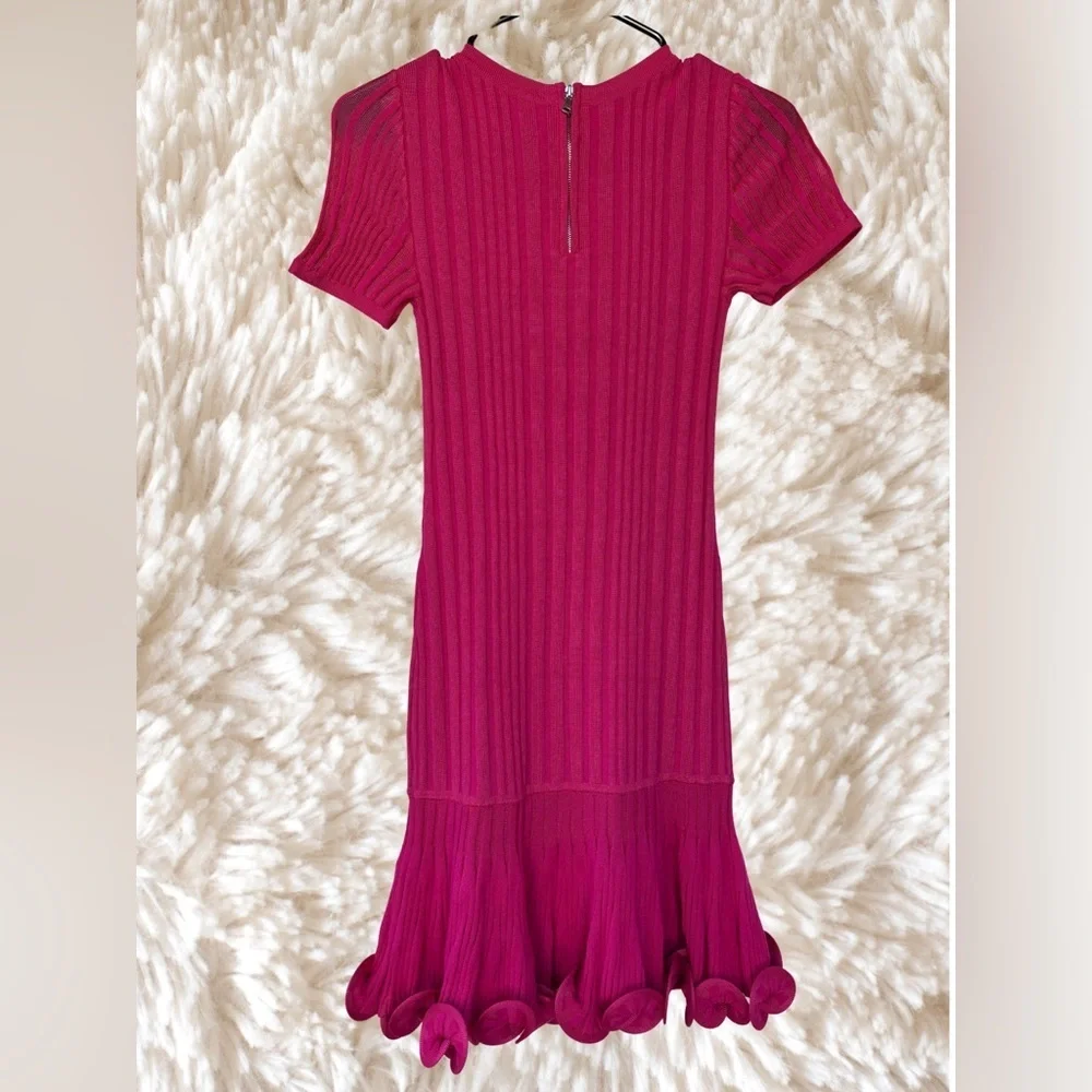 Milly Fuchsia Sleeveless Dress - Picture 3 of 8